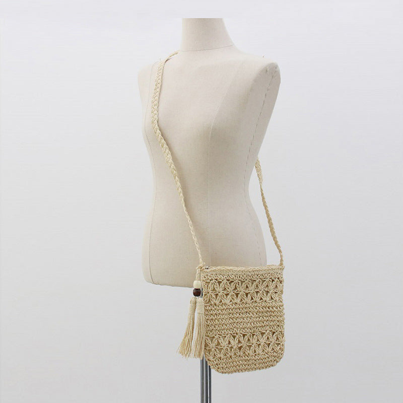 Hand-knotted crochet bag LoungeYard — product view 2