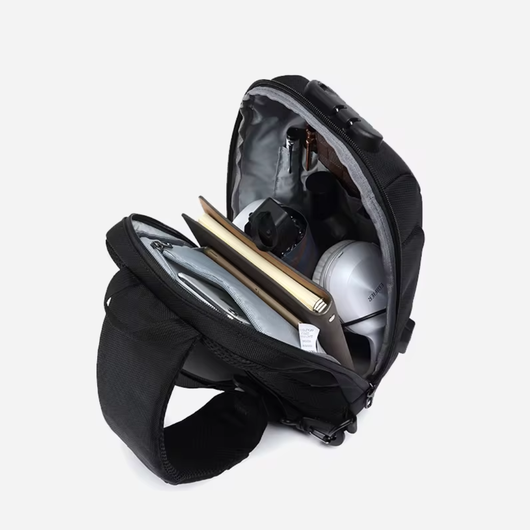 LoungeYard | Anti-Theft Crossbody Bag with USB Charging – Secure, Stylish, and Functional — product view 6