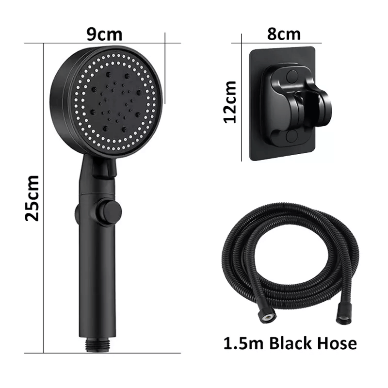 LoungeYard | StromRegel Shower head with 5 settings and button — product view 3