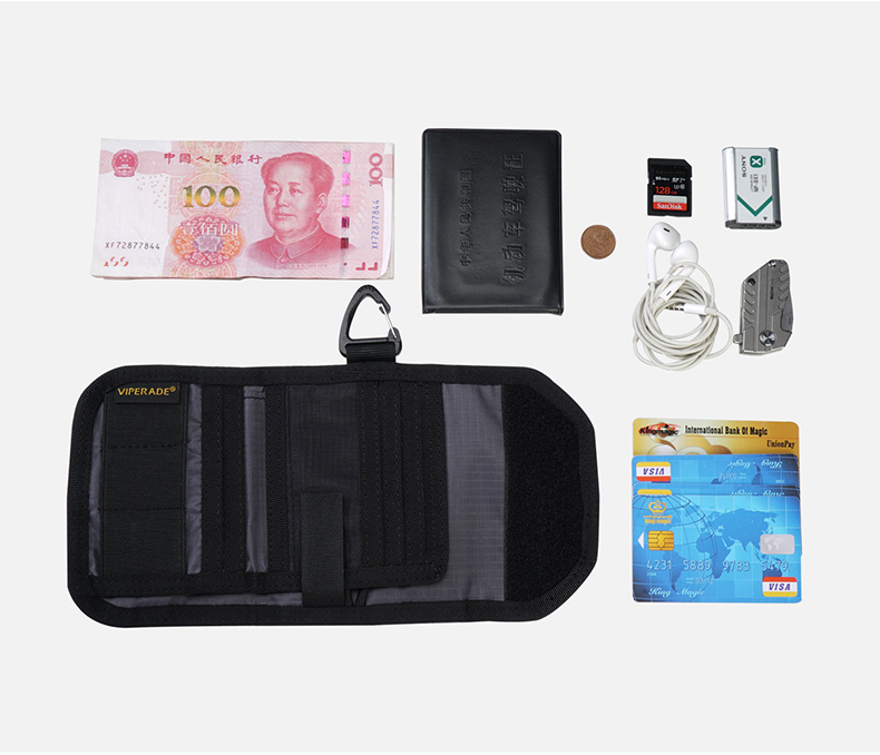 LoungeYard | Tri-Fold Outdoor Tactical Wallet — product view 2
