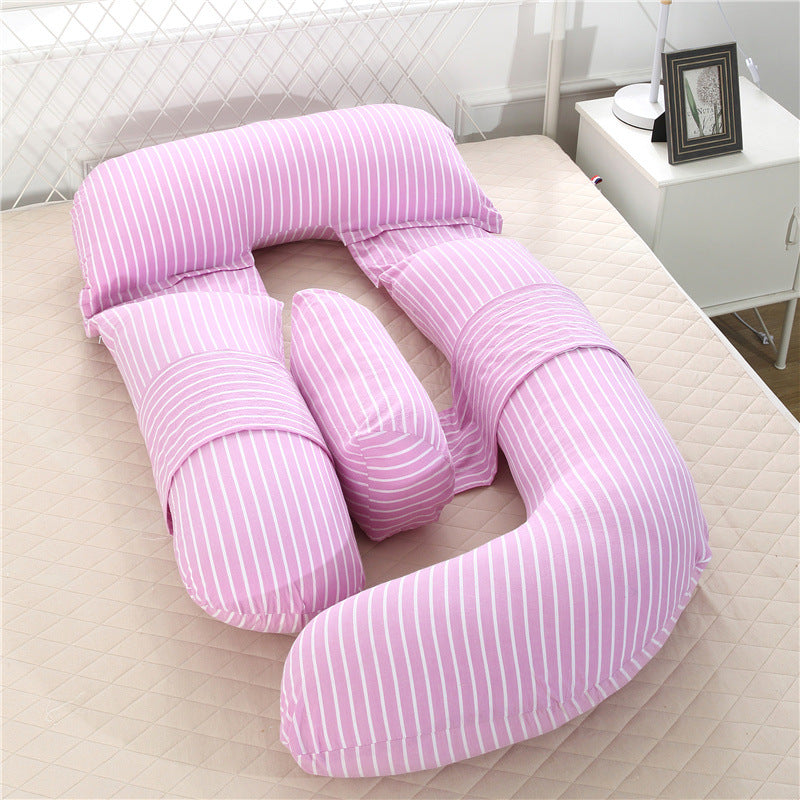 U-shaped comfort pillow LoungeYard — product view 3