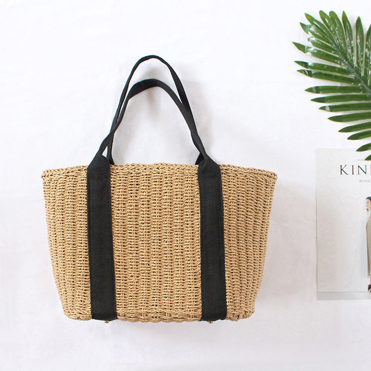 Handwoven basket bag LoungeYard — product view 1