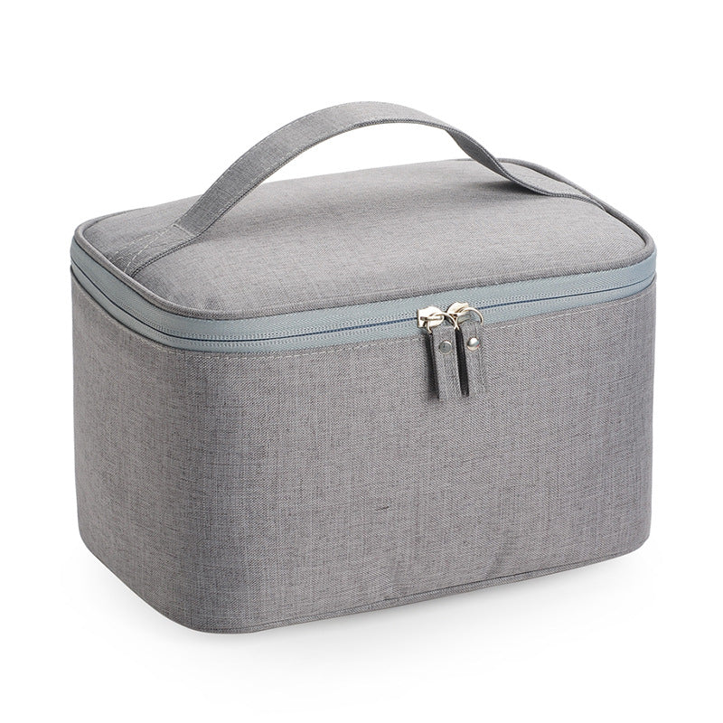 Cosmetic Transport Box With Sturdy Zipper And Practical Carry Handle LoungeYard — product view 3