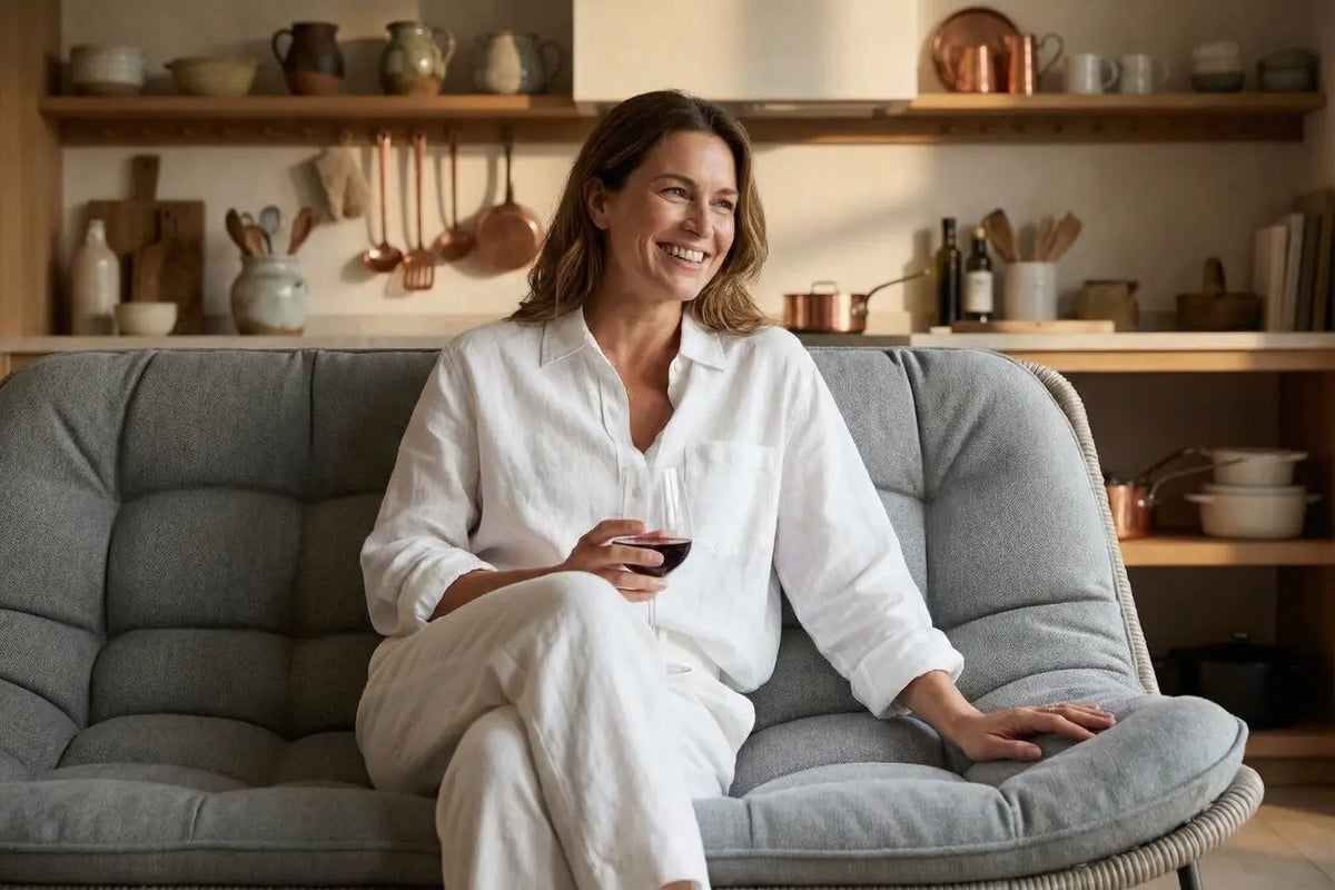 Livli™ Two-Seater Wicker Chair — product view 5