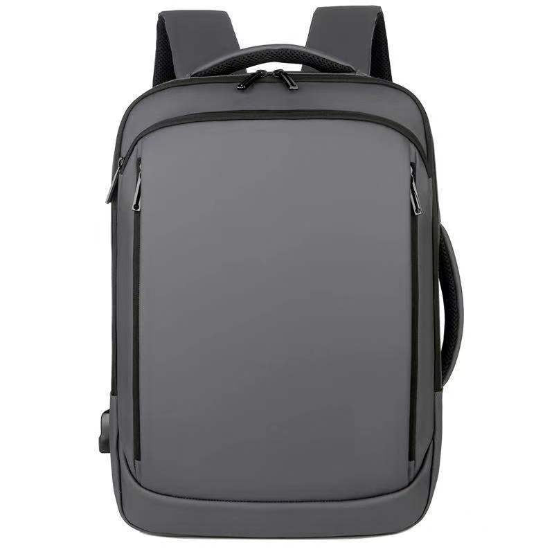 Laptop backpack with slim, waterproof design and multiple interior compartments LoungeYard — product view 7