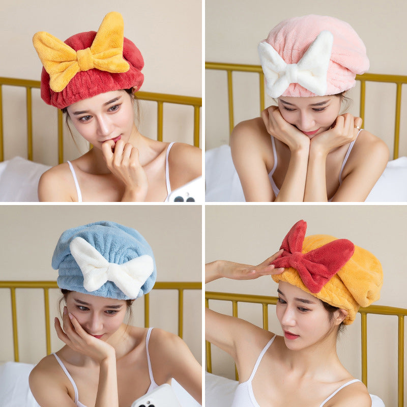 LoungeYard | Super absorbent hair towel wrap — product view 3