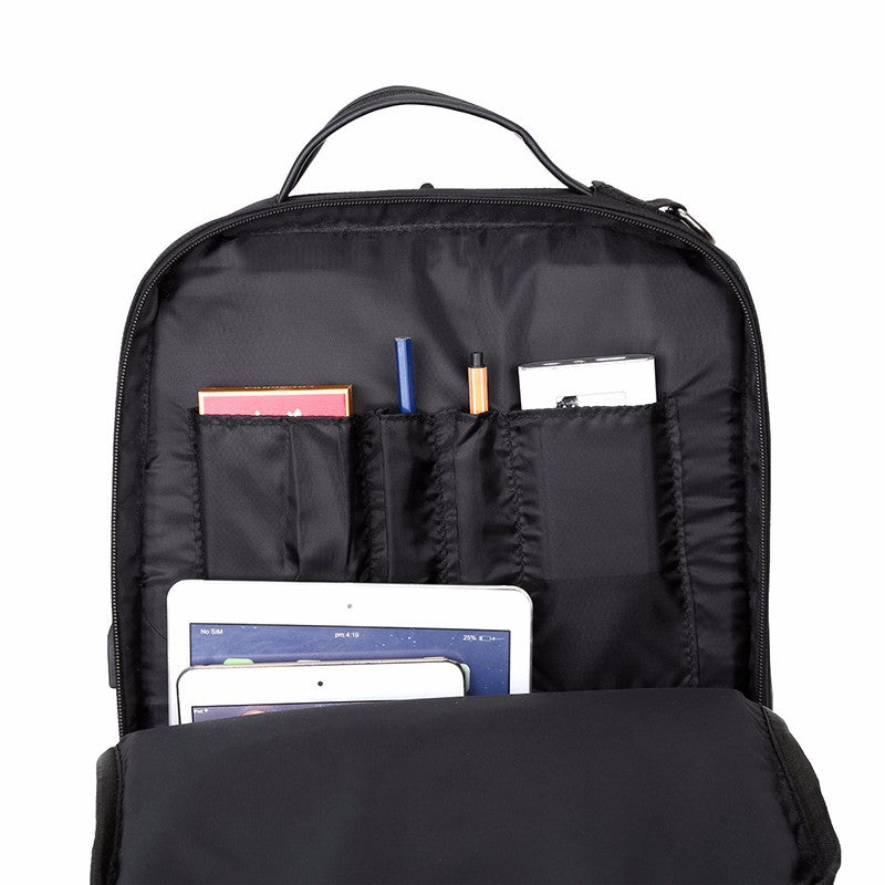 Tech-Integrated Charging Backpack LoungeYard — product view 3