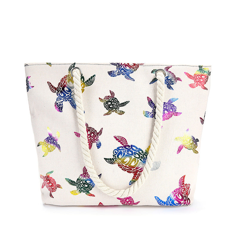 Beach bag with fruity design LoungeYard — product view 1