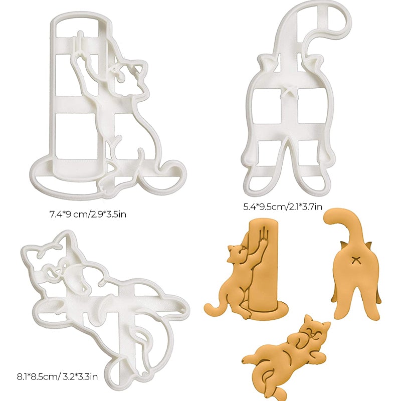 LoungeYard | Cat Cookie Cutter Template — product view 7