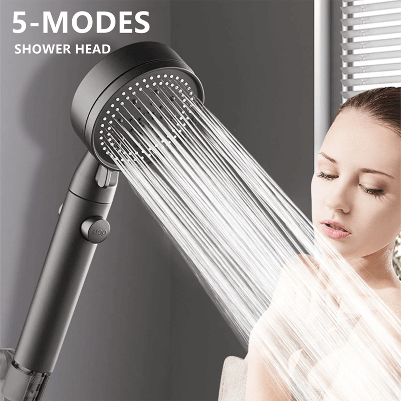 LoungeYard | StromRegel Shower head with 5 settings and button — product view 5