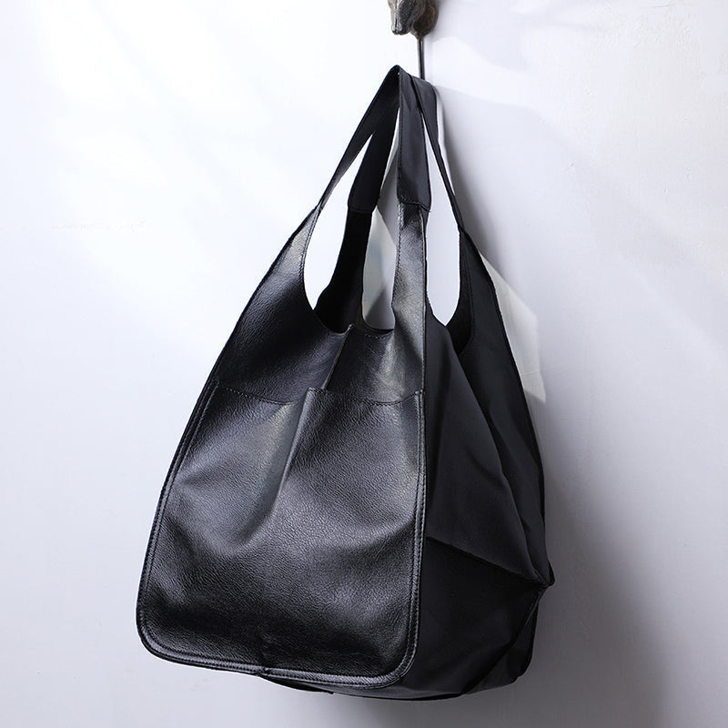 LoungeYard | Women's oversized leather handbags — product view 5