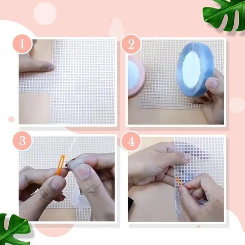 LoungeYard | Flowery Chiffon Ribbon Handbag DIY Kit — product view 6