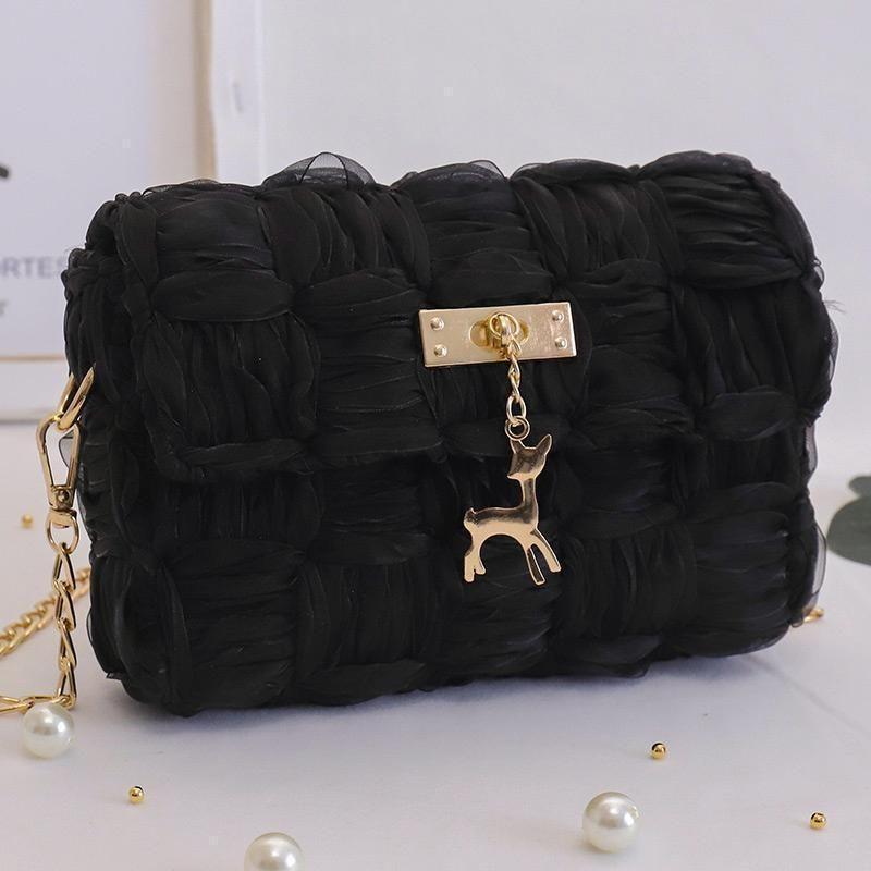LoungeYard | Flowery Chiffon Ribbon Handbag DIY Kit — product view 3