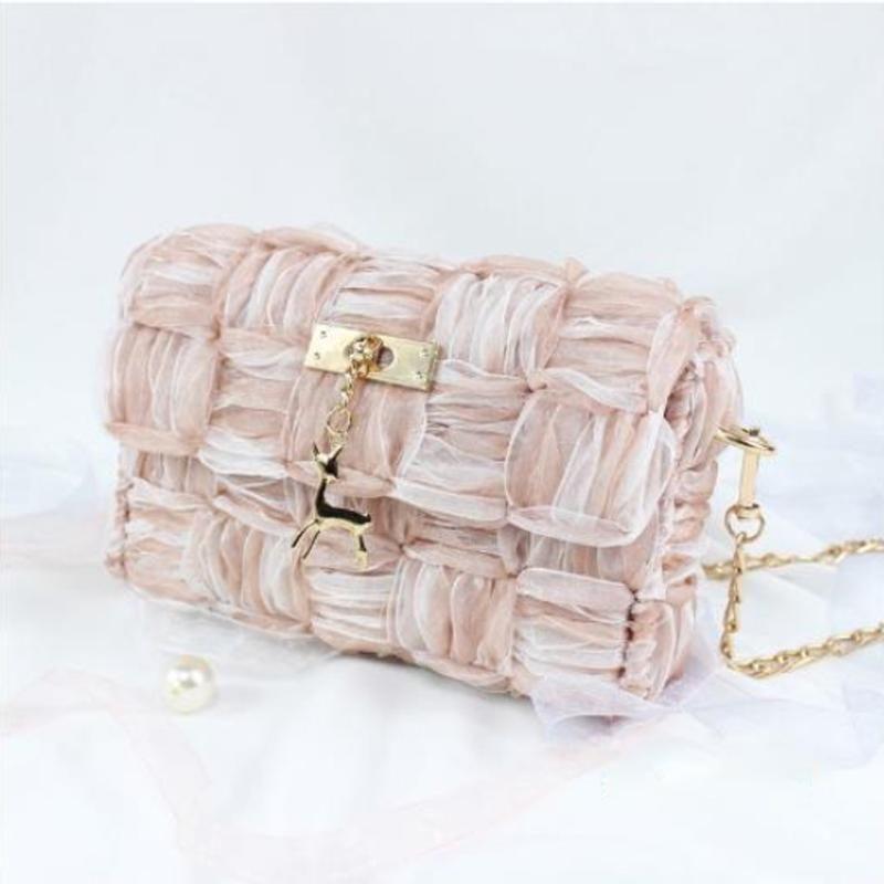 LoungeYard | Flowery Chiffon Ribbon Handbag DIY Kit — product view 5