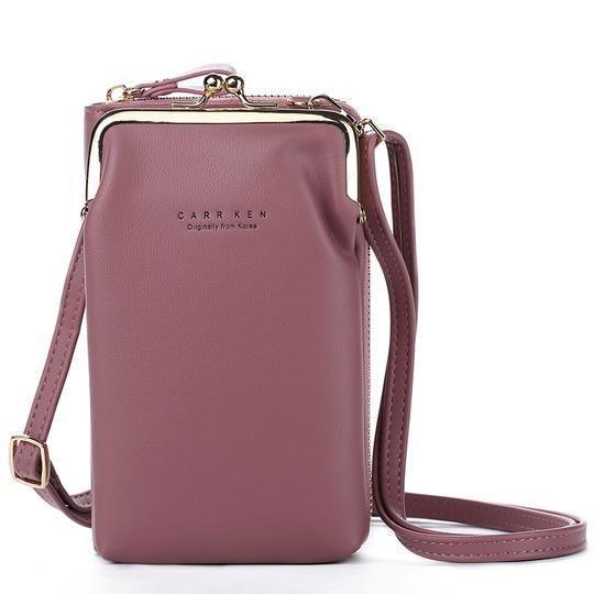 LoungeYard | Soft Leather Crossbody Phone Bag — product view 6