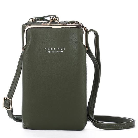 LoungeYard | Soft Leather Crossbody Phone Bag — product view 7