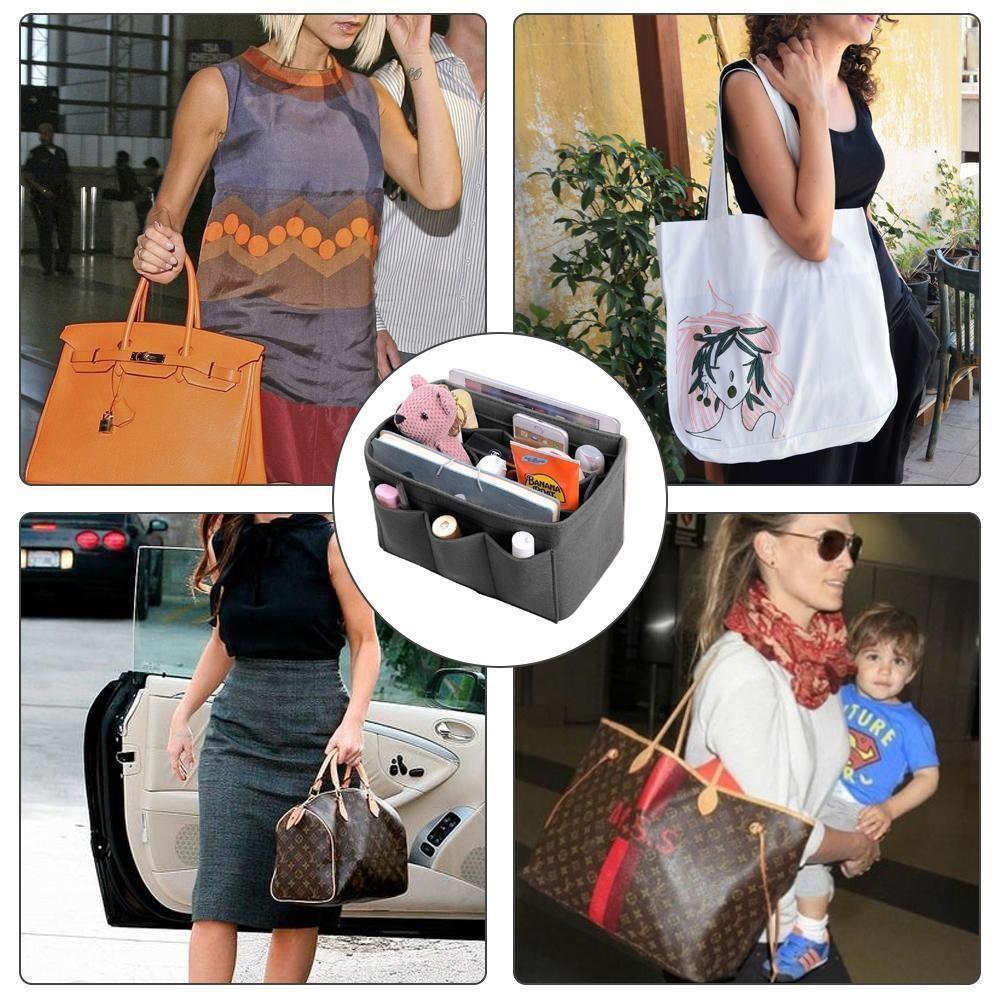 LoungeYard | Felt Handbag Insert Organiser — product view 3