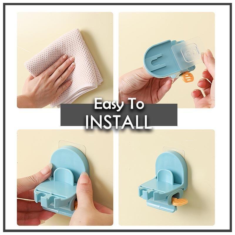 LoungeYard | Toothbrush Holder And Rolling Toothpaste Squeezer — product view 6