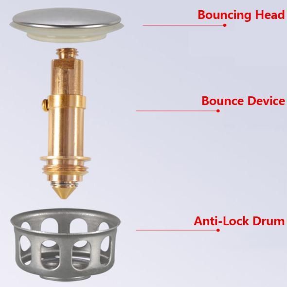 LoungeYard | Universal Wash Basin Bounce Drain Filter — product view 6