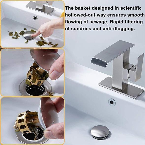 LoungeYard | Universal Wash Basin Bounce Drain Filter — product view 3