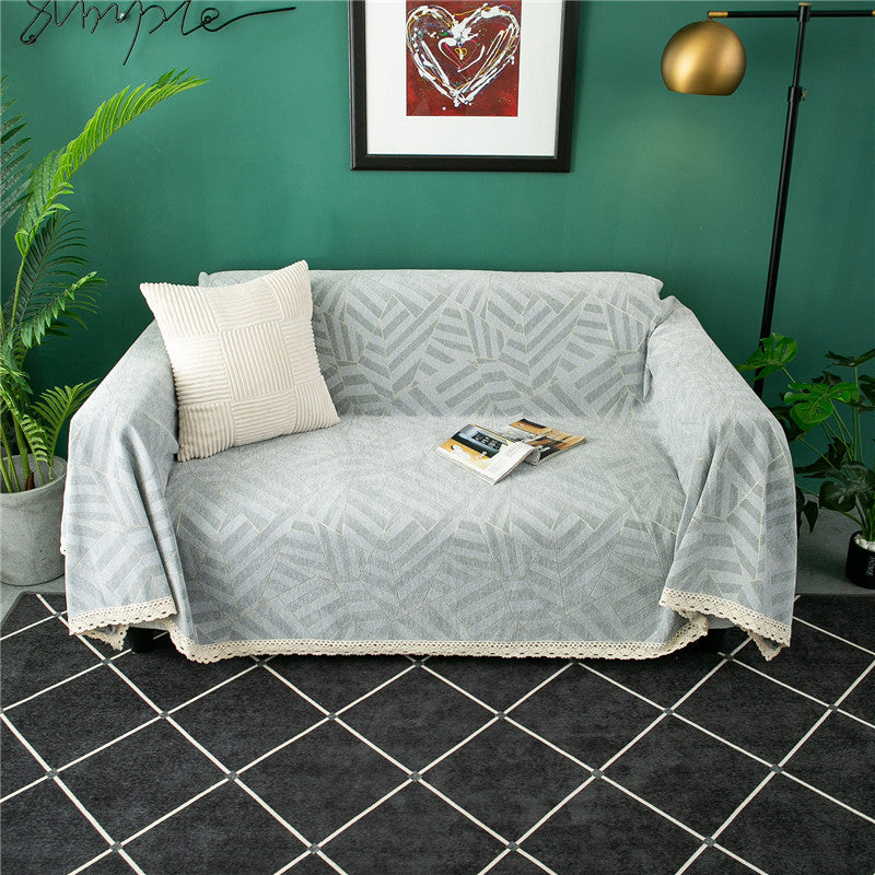 Decorative Chevron Pattern Throw Blanket — product view 1