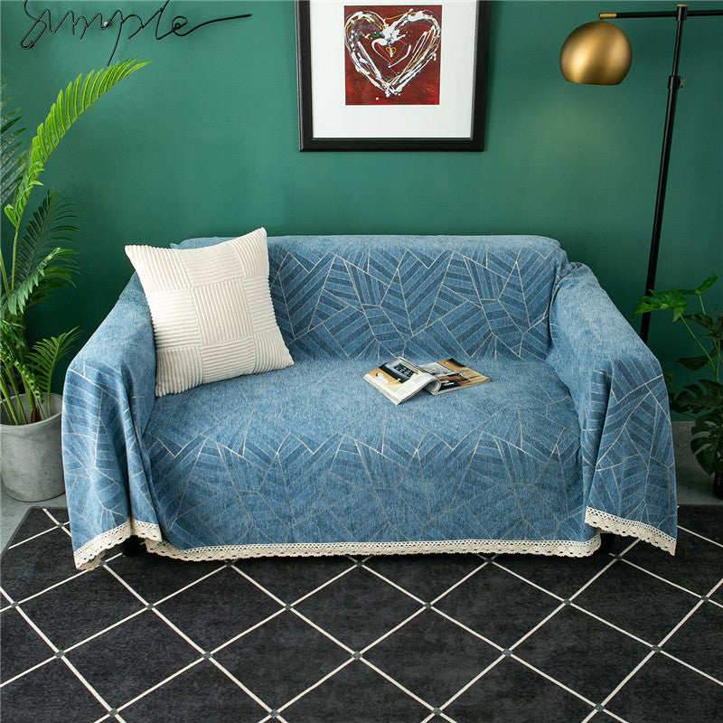 Decorative Chevron Pattern Throw Blanket — product view 2