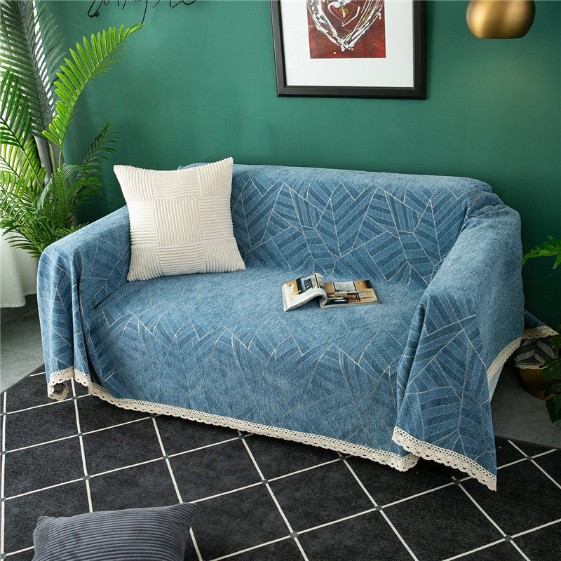 Decorative Chevron Pattern Throw Blanket — product view 4