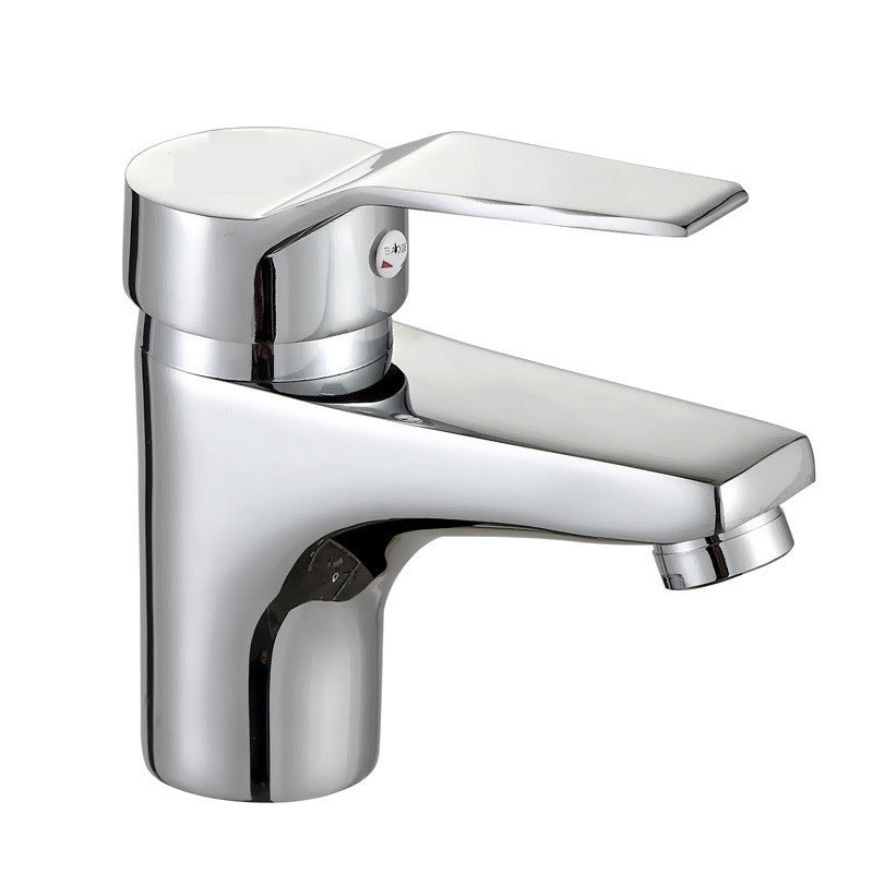Single-Handle Deck-Mount Basin Faucet with Ceramic Cartridge LoungeYard — product view 5