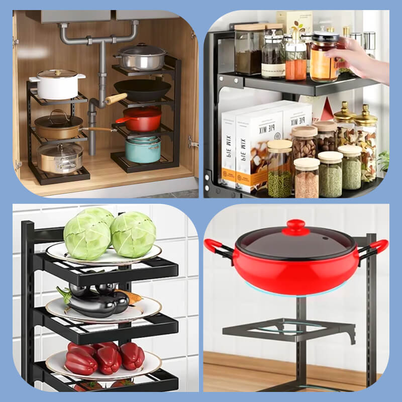 LoungeYard | Kitchen shelves for multiple purposes — product view 3