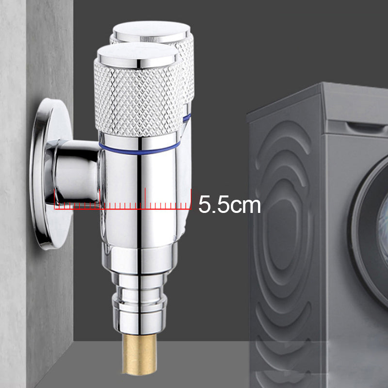 LoungeYard | 1/2" angle valve with double switch outlet — product view 2