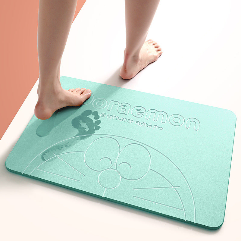 Cartoon-Themed Soft Bath Mat — product view 1
