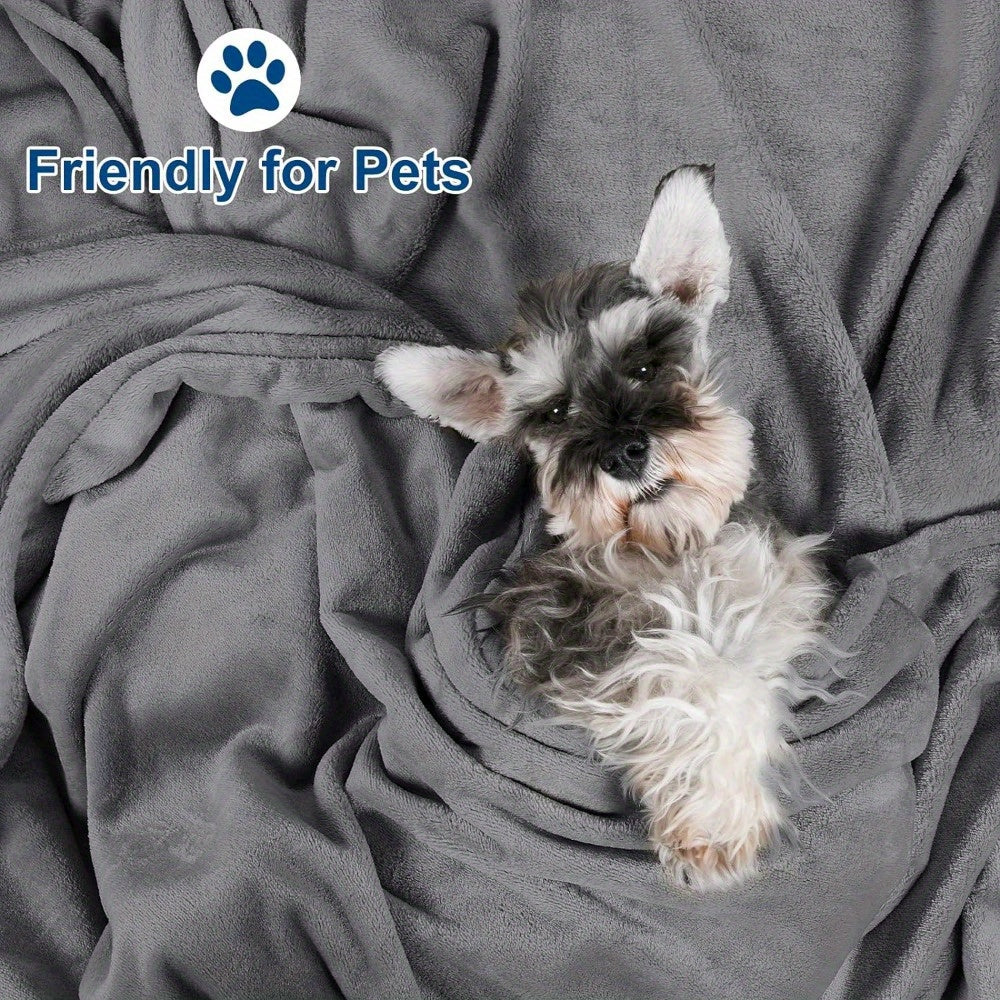 UltraSoft Fleece Blanket – Luxury Reversible for Every Season LoungeYard — product view 5