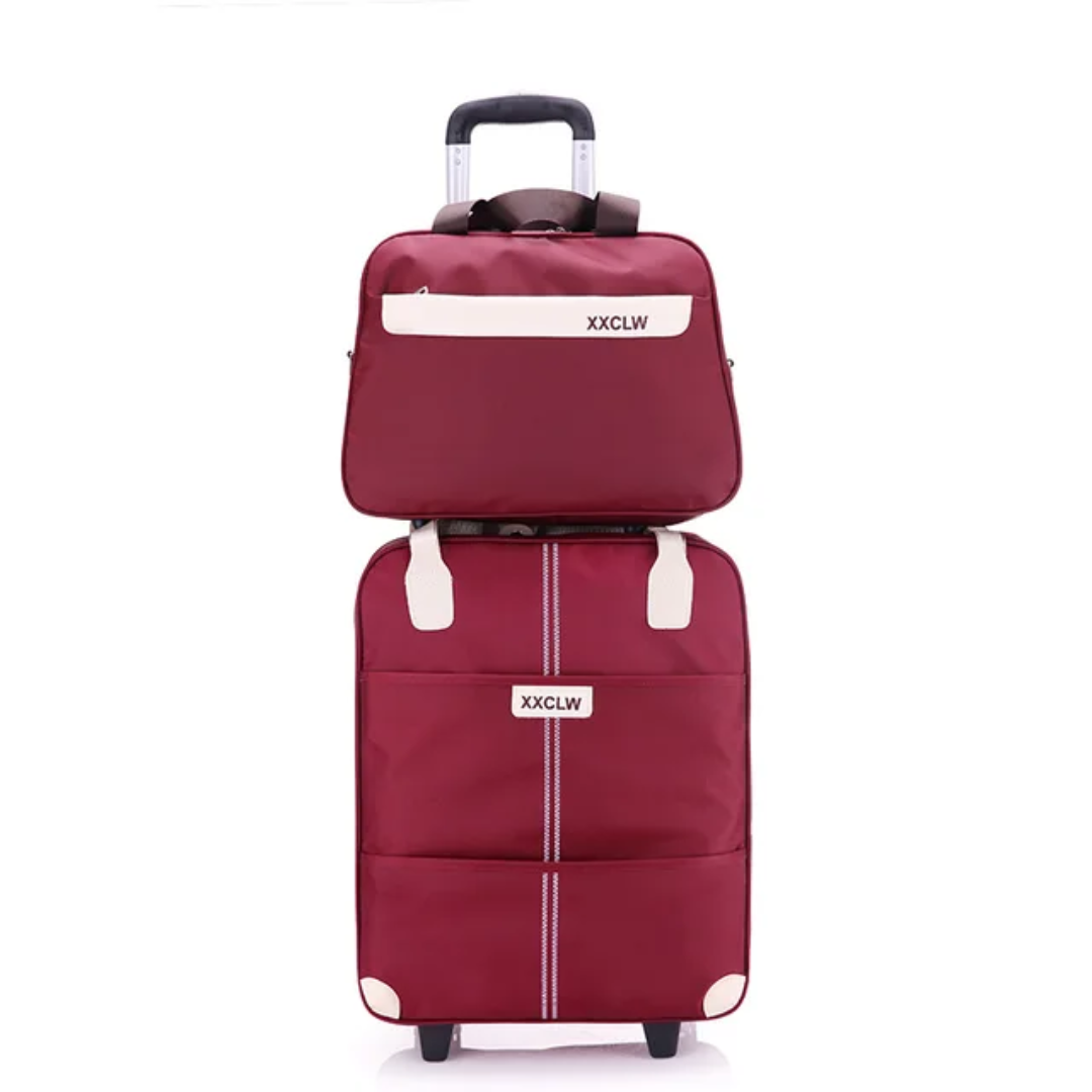 LoungeYard | 2 in 1 Travel Bags Trolley Bags Hand Luggage Bags — product view 2