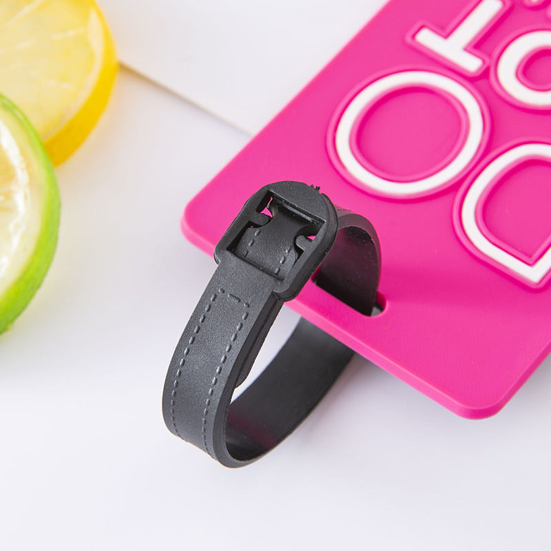 Unisex Bold Statement Luggage Tag LoungeYard — product view 3