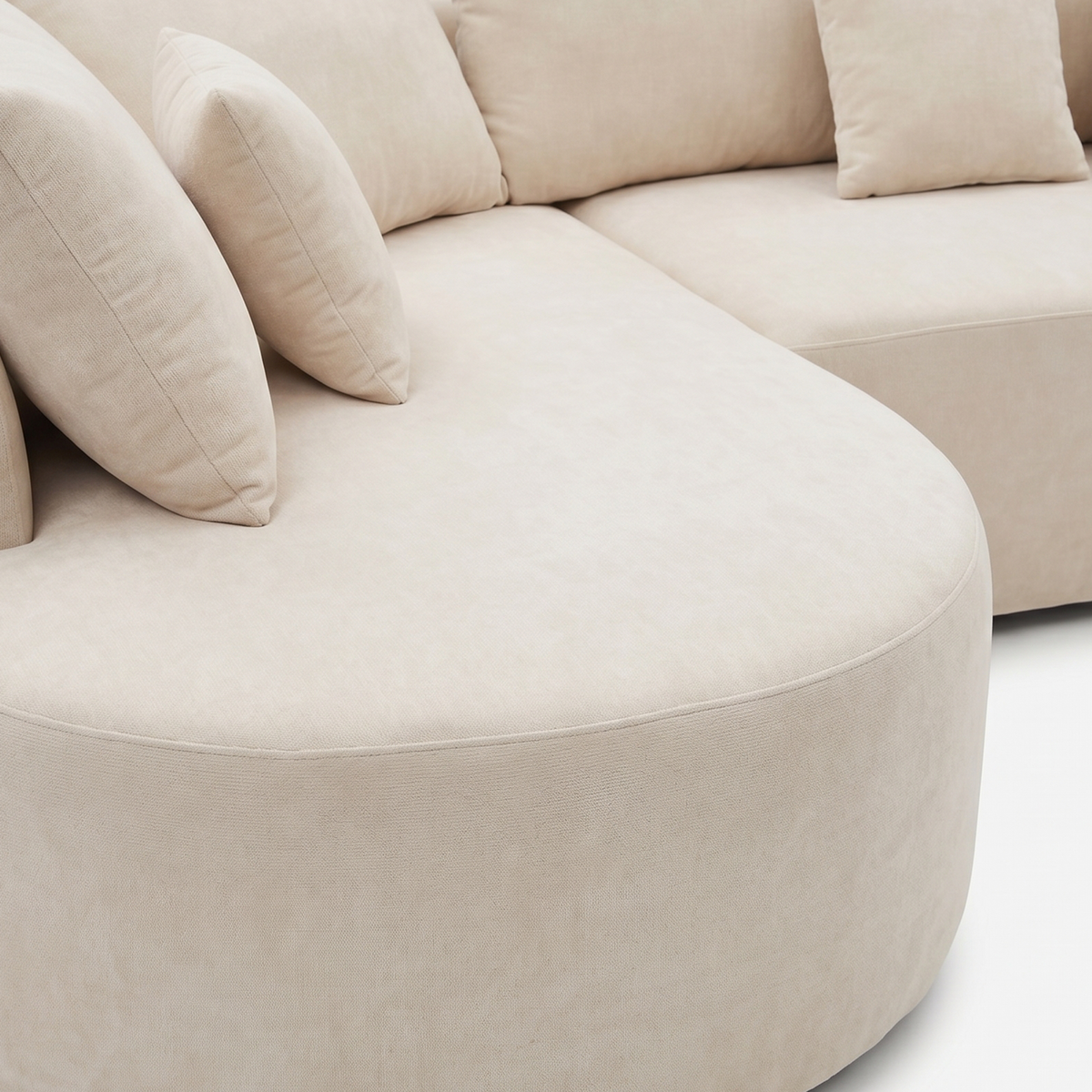 Cove Curved Sleeper Sofa — product view 5
