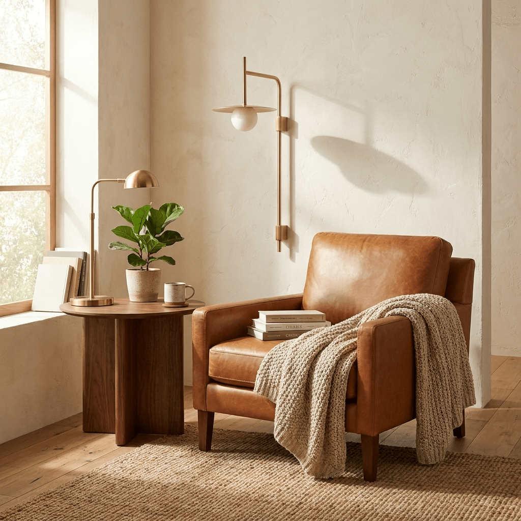 Nivara Long Arm Alabaster Wall Sconce — product view 5