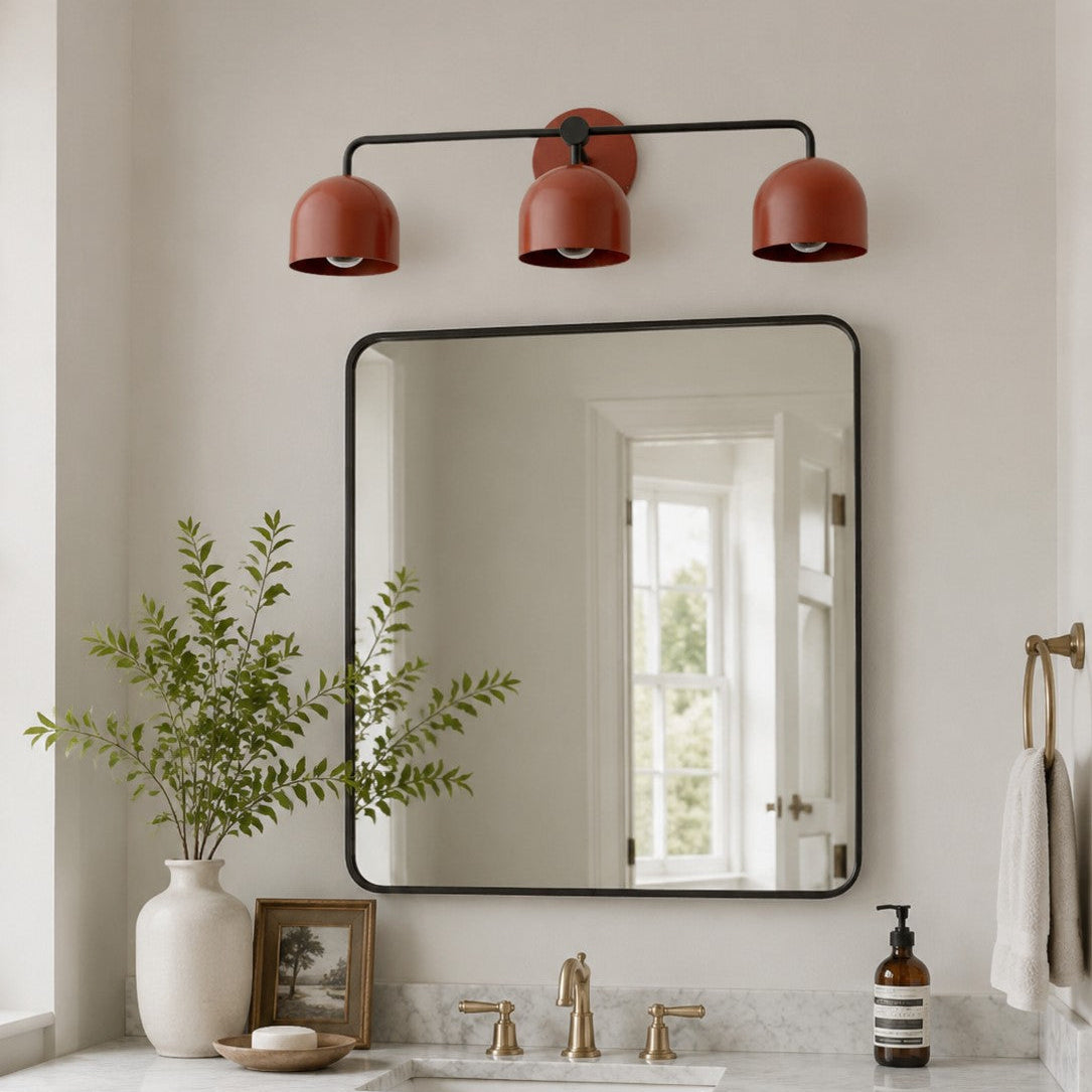 Metio Colorful Dome Vanity Sconce, Farmhouse — product view 6