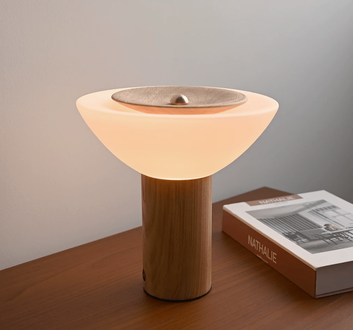 Solace Wood Table Lamp — product view 7