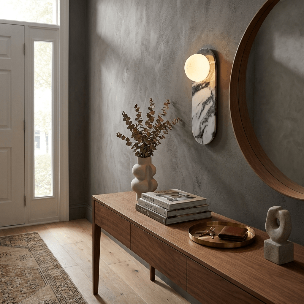 Serenne Stone Capsule Wall Sconce — product view 5