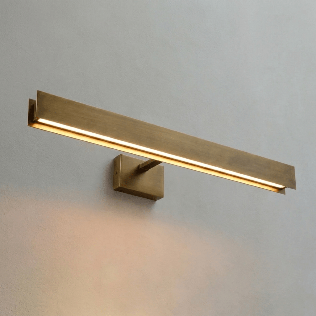 Aveline Vintage Brass LED Picture Light — product view 7