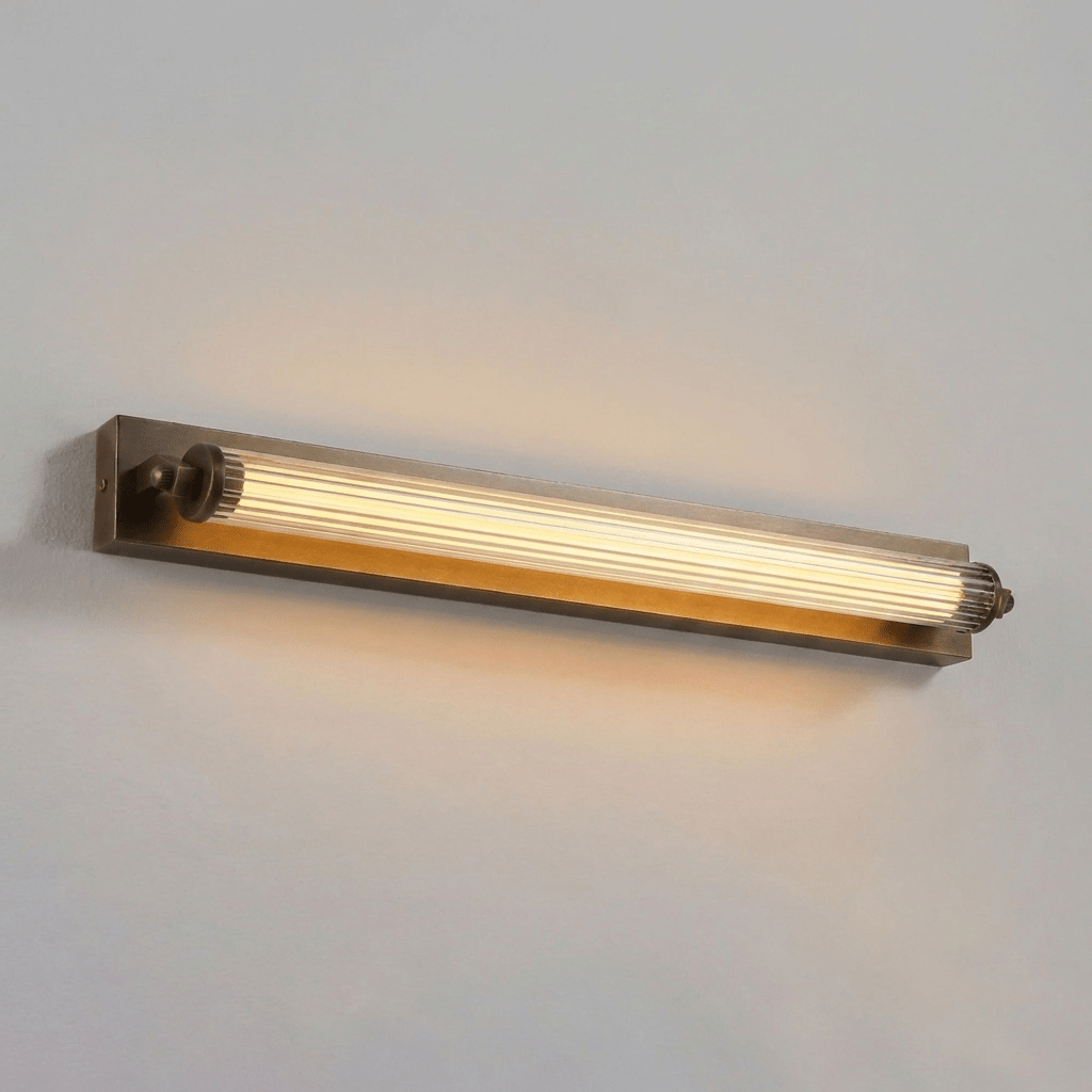 Solenne Tube Brass Wall Light — product view 7