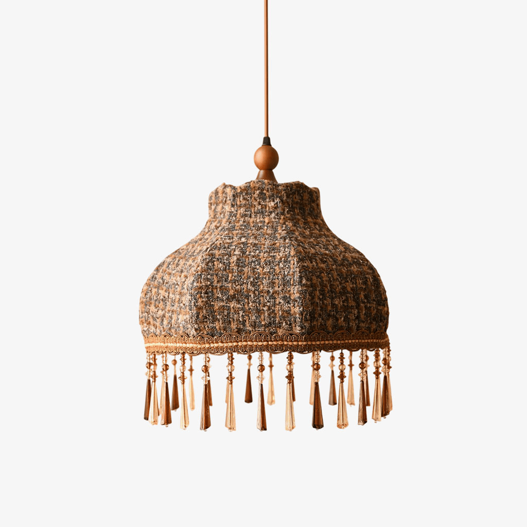Fenwick Tweed Tassel Pendant Light — product view 1
