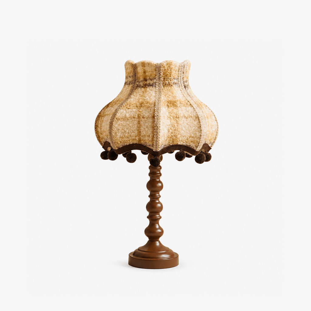 Hartley Check Table Lamp — product view 1