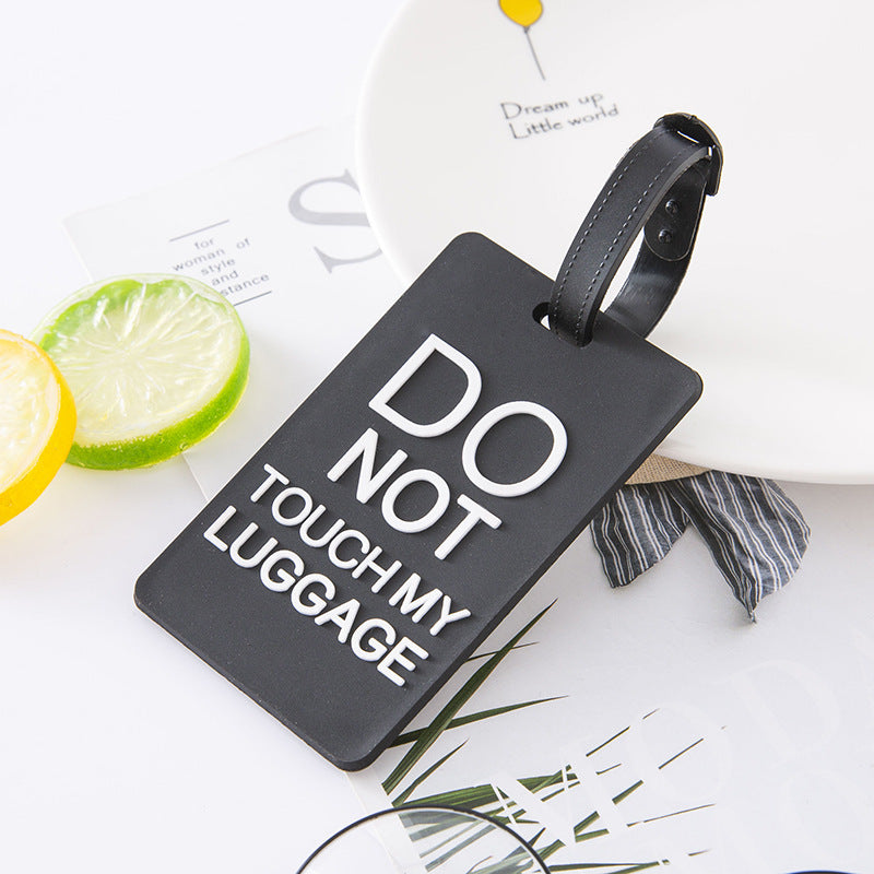 Unisex Bold Statement Luggage Tag LoungeYard — product view 1