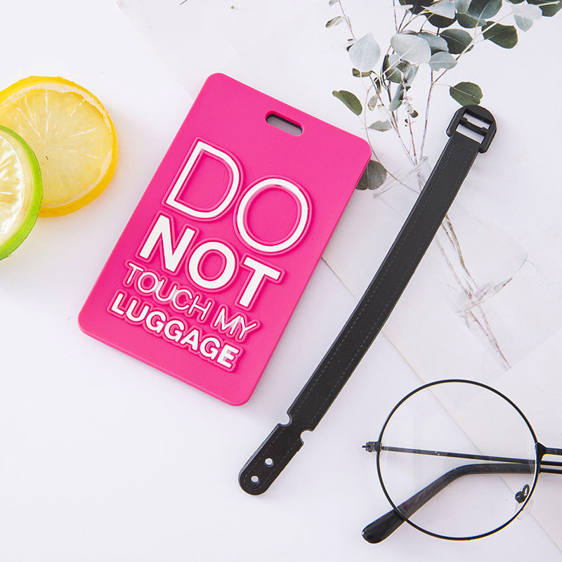 Unisex Bold Statement Luggage Tag LoungeYard — product view 4