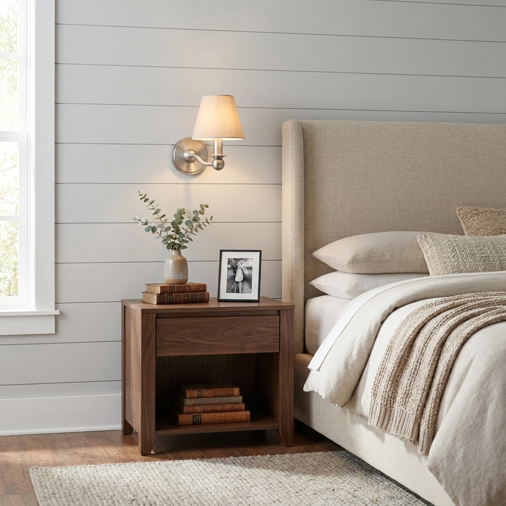 Harlow Fabric Wall Sconce — product view 4