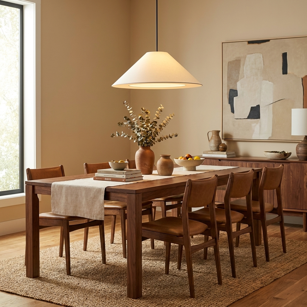Brim Fabric Cone Pendant Lamp — product view 2