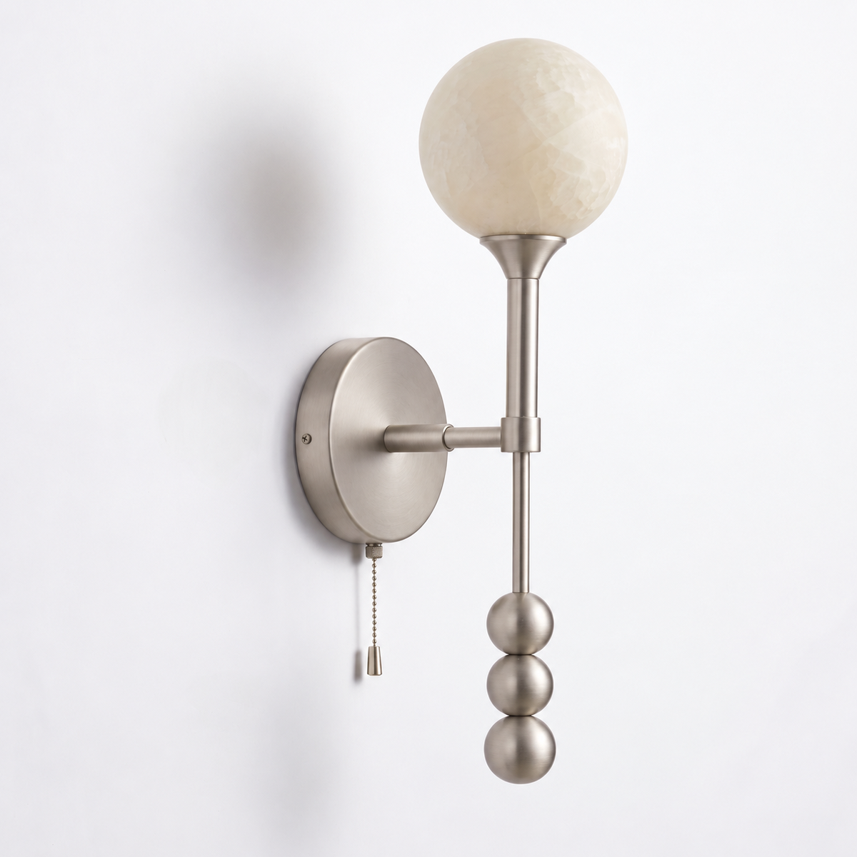 Abacus Alabaster Wall Sconce — product view 5
