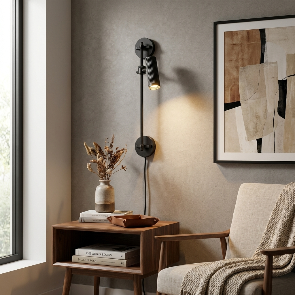 Spot Rail Plug-in Wall Light — product view 5