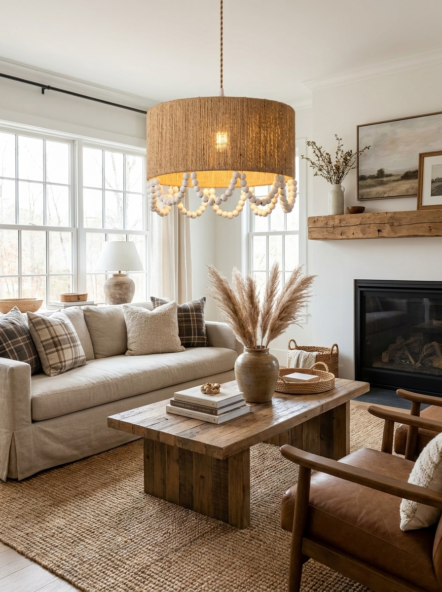 Parasol Hemp Rope Pendant Lamp — product view 2